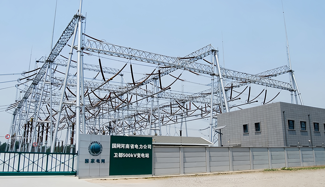 Projekt rozvodny Zhengzhou East 500kv